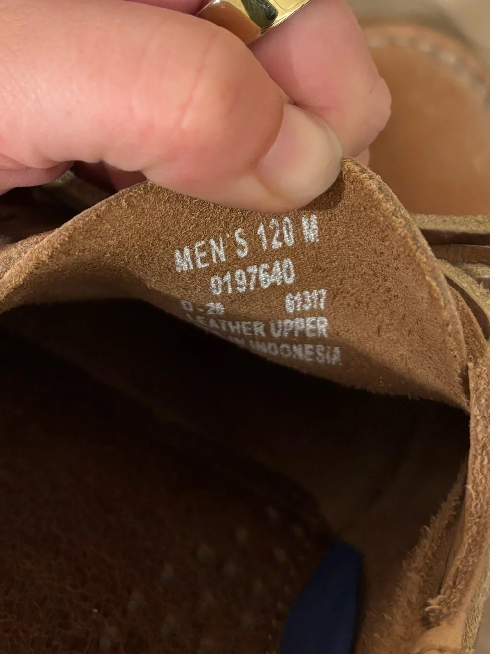 Sperry Chestnut Leather 2-Eye Boat Shoes